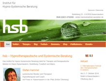 Tablet Screenshot of hsb-westpfalz.de